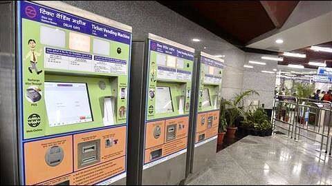 Delhi: Machines replace token selling counters at 70 metro stations Delhi: Machines replace token selling counters at 70 metro stations