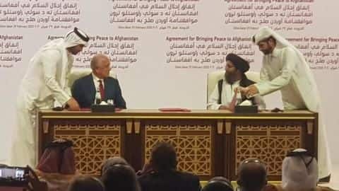 US, Taliban sign historic peace deal to end Afghanistan war US, Taliban sign historic peace deal to end Afghanistan war