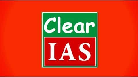 ClearIAS among popular websites in the field of IAS coaching ClearIAS among popular websites in the field of IAS coaching