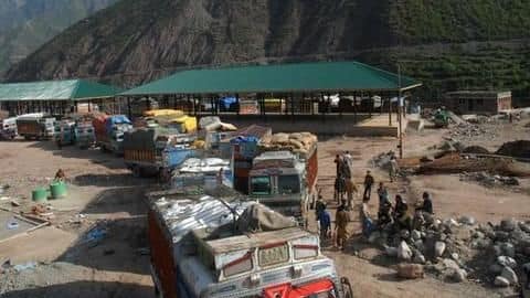 LoC trade with PoK suspended; routes being used by terror-elements LoC trade with PoK suspended; routes being used by terror-elements