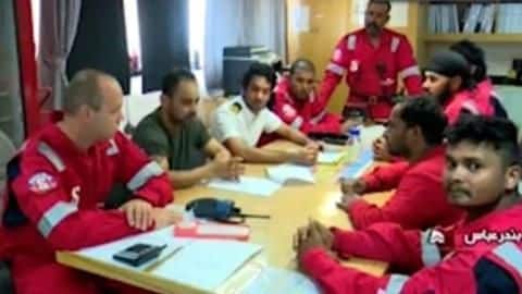 Iran releases 9 of 12 Indians captured from detained ship Iran releases 9 of 12 Indians captured from detained ship
