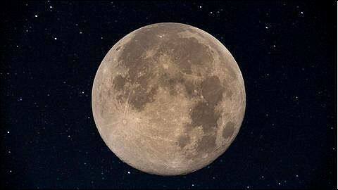 Look up at the sky! Supermoon shines big and bright Look up at the sky! Supermoon shines big and bright