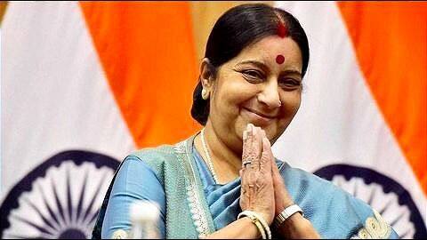 Sushma Swaraj reaches New York to attend 73rd UNGA session Sushma Swaraj reaches New York to attend 73rd UNGA session