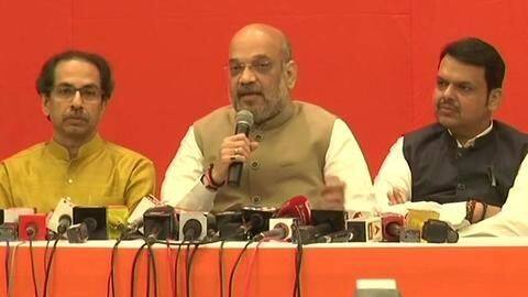 Maharashtra: BJP, Shiv Sena forge alliance to fight elections together Maharashtra: BJP, Shiv Sena forge alliance to fight elections together
