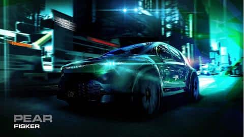 Fisker PEAR EV hatchback teased; production to start in 2024 Fisker PEAR EV hatchback teased; production to start in 2024