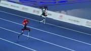 Usain Bolt's 100m record broken! Not by a human