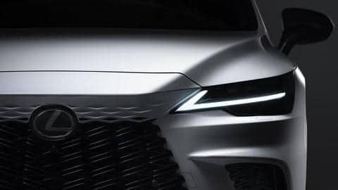 2023 Lexus RX SUV to be revealed on June 1 2023 Lexus RX SUV to be revealed on June 1