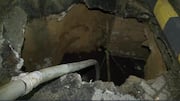 Video: 12-foot-deep pothole opens up on Jaipur's busiest road 