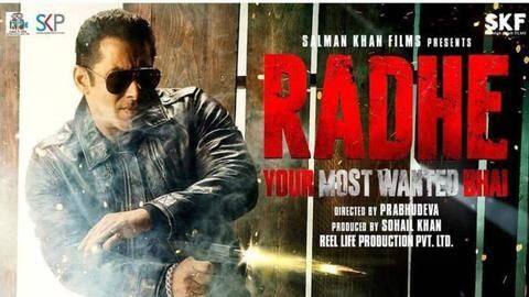 Salman's 'Radhe' sold to Zee Studios for Rs. 230 crore Salman's 'Radhe' sold to Zee Studios for Rs. 230 crore