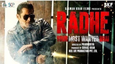 Salman Khan's 'Radhe' to release on Eid 2021? Details here Salman Khan's 'Radhe' to release on Eid 2021? Details here