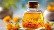 Score healthier-looking skin with calendula oil 