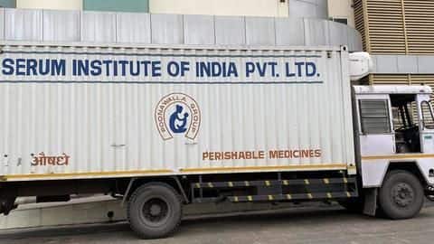 First flight with COVID-19 vaccines lands in Delhi from Pune First flight with COVID-19 vaccines lands in Delhi from Pune