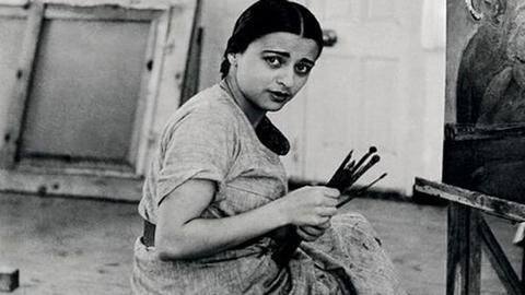 Amrita Sher-Gil's rare portrait auctioned for over Rs. 10 crore Amrita Sher-Gil's rare portrait auctioned for over Rs. 10 crore