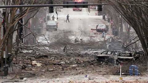 Downtown Nashville explosion knocks communications offline Downtown Nashville explosion knocks communications offline