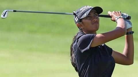 #TokyoOlympics: Golfer Aditi Ashok holds second spot after third round #TokyoOlympics: Golfer Aditi Ashok holds second spot after third round