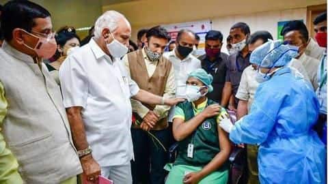 Karnataka targets vaccinating eligible population by 2021 end Karnataka targets vaccinating eligible population by 2021 end