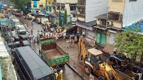 Mumbai rains: Four dead in house collapse in Govandi area Mumbai rains: Four dead in house collapse in Govandi area