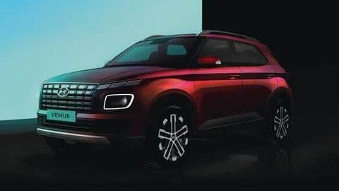 Hyundai VENUE (facelift), launching June 16, previewed in design sketches Hyundai VENUE (facelift), launching June 16, previewed in design sketches