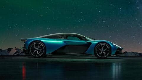 The hypercar boasts a top speed of 450km/h