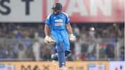 Rohit Sharma hammers 92 vs WI in 3rd ODI: Stats 