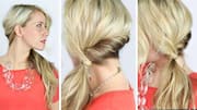 Ponytail rolls: 5 styles for layered, thick hair