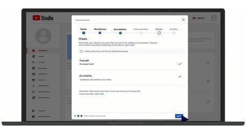 YouTube will check videos for copyright infringement prior to publishing YouTube will check videos for copyright infringement prior to publishing