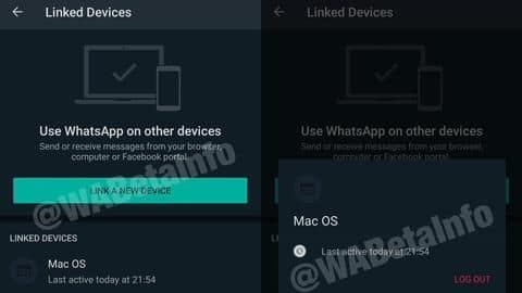 WhatsApp inches closer to launching multi-device support: Details here WhatsApp inches closer to launching multi-device support: Details here