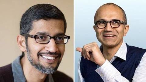 Google, Microsoft pledge support in India's COVID-19 fight Google, Microsoft pledge support in India's COVID-19 fight