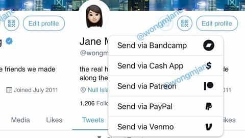 Twitter working on feature to tip users for tweets Twitter working on feature to tip users for tweets