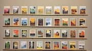 How to decorate your walls with vintage postcards 