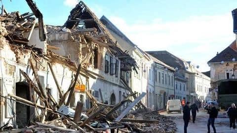 Magnitude 6.3 earthquake strikes Croatia Magnitude 6.3 earthquake strikes Croatia