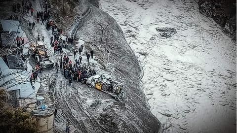 Massive rock and ice avalanche caused the Chamoli disaster: Study Massive rock and ice avalanche caused the Chamoli disaster: Study