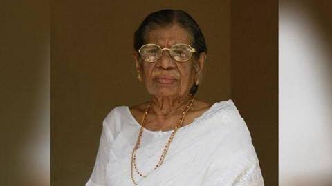 Legendary Communist leader KR Gowri Amma passes away Legendary Communist leader KR Gowri Amma passes away