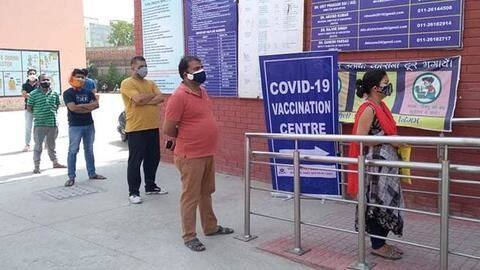 Delhi to shut vaccination centers for 18-44 age group Delhi to shut vaccination centers for 18-44 age group