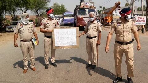 Many people commute during silence hour in Punjab Many people commute during silence hour in Punjab