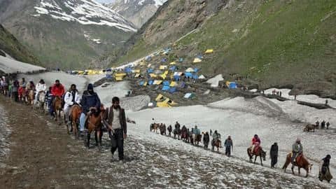 Amarnath Yatra expects six lakh footfall, J&K administration issues directions Amarnath Yatra expects six lakh footfall, J&K administration issues directions