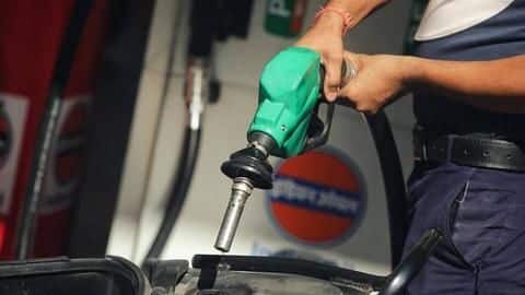 Centre cut fuel prices because of state polls, alleges Sena Centre cut fuel prices because of state polls, alleges Sena