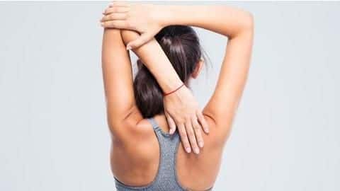 #HealthBytes: Few easy stretches to reduce stiffness in upper body #HealthBytes: Few easy stretches to reduce stiffness in upper body