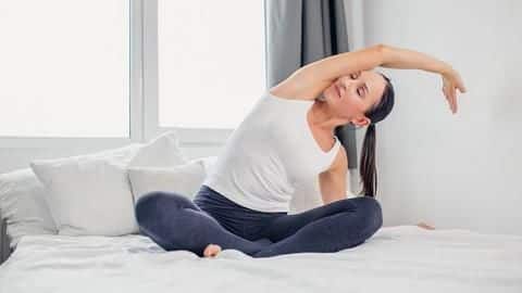 #HealthBytes: Five stretches that can improve your sleep quality #HealthBytes: Five stretches that can improve your sleep quality