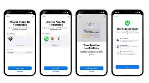 Time-sensitive notifications can be allowed through enabled Focus mode setting