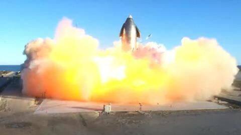 SpaceX's Starship SN10 rocket explodes after successful landing SpaceX's Starship SN10 rocket explodes after successful landing
