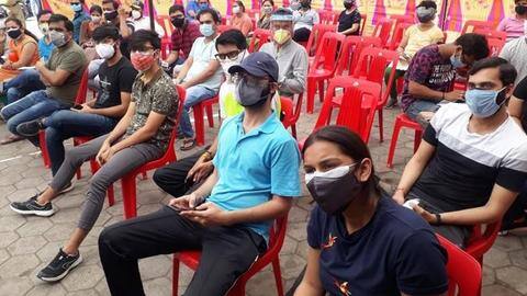MP: Enthusiasm marks first day of vaccination for 18-44 group MP: Enthusiasm marks first day of vaccination for 18-44 group