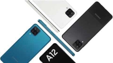Samsung Galaxy A12 launched in India at Rs. 13,000 Samsung Galaxy A12 launched in India at Rs. 13,000