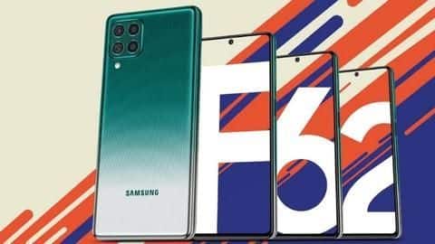 Samsung Galaxy F62 to feature a 64MP main camera Samsung Galaxy F62 to feature a 64MP main camera