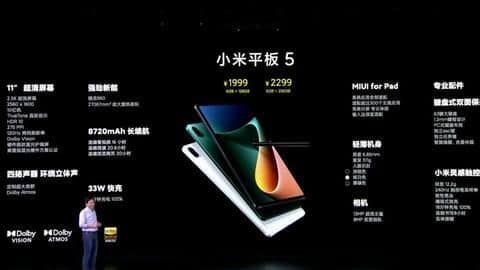 Xiaomi Mi Pad 5 series flaunts a 120Hz LCD display