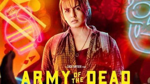Huma Qureshi's character poster from 'Army of the Dead' released Huma Qureshi's character poster from 'Army of the Dead' released