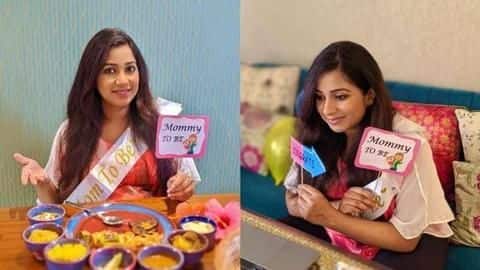 Shreya Ghoshal's friends surprise her with baby shower: See pics Shreya Ghoshal's friends surprise her with baby shower: See pics