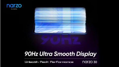 Realme Narzo 30 to feature a 90Hz display Realme Narzo 30 to feature a 90Hz display
