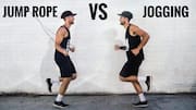 Does jogging or rope skipping burn more calories?