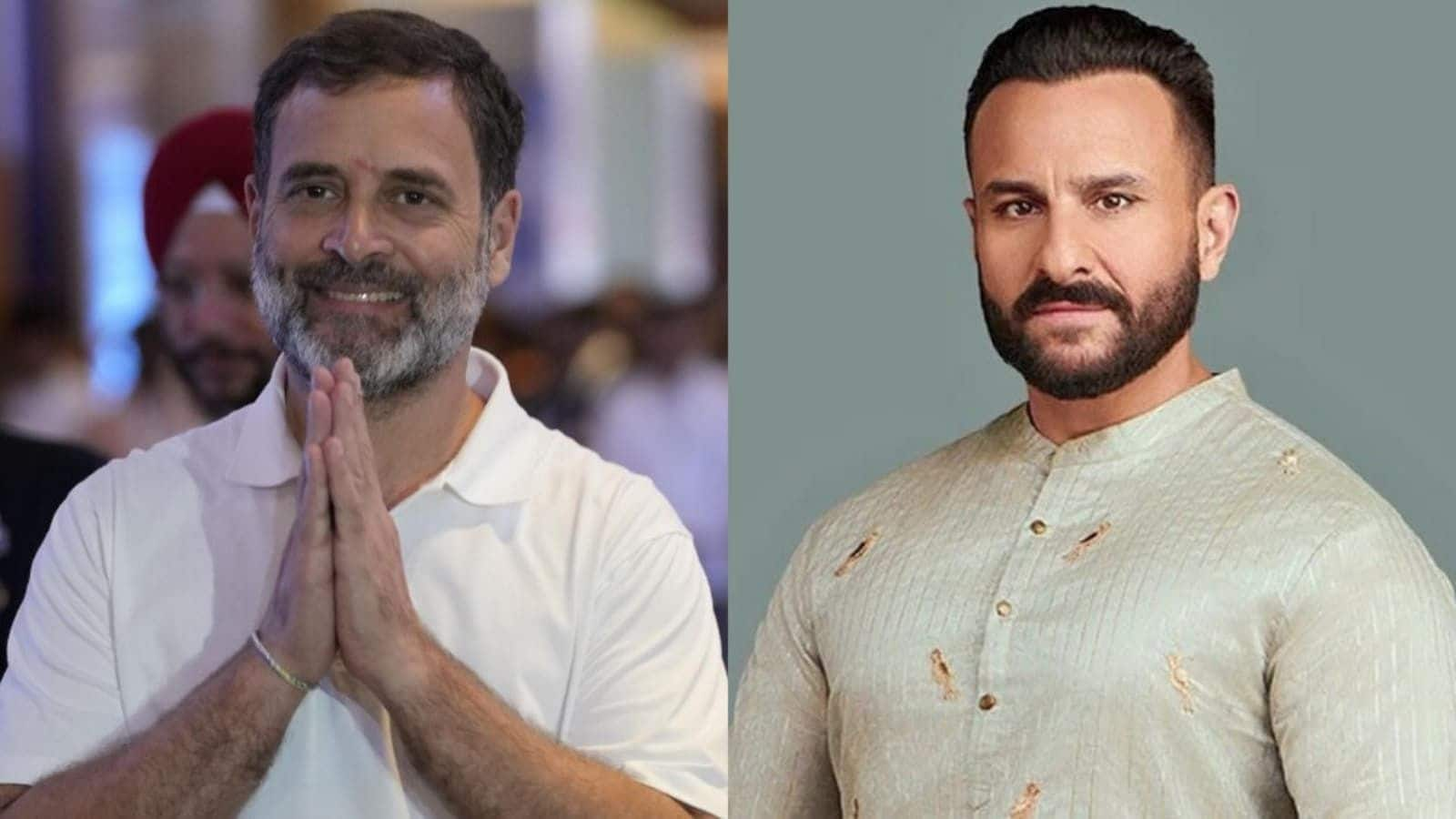 Saif Ali Khan calls Rahul Gandhi 'brave and honest' politician